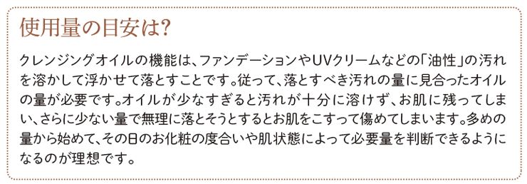 使用量の目安