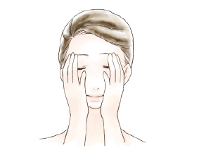 ごまくりあ化粧水ご使用イメージ(ステップ2)