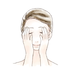 ごごまくりあ化粧水ご使用イメージ(ステップ2)