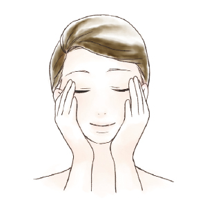ごごまくりあ化粧水ご使用イメージ(ステップ3)